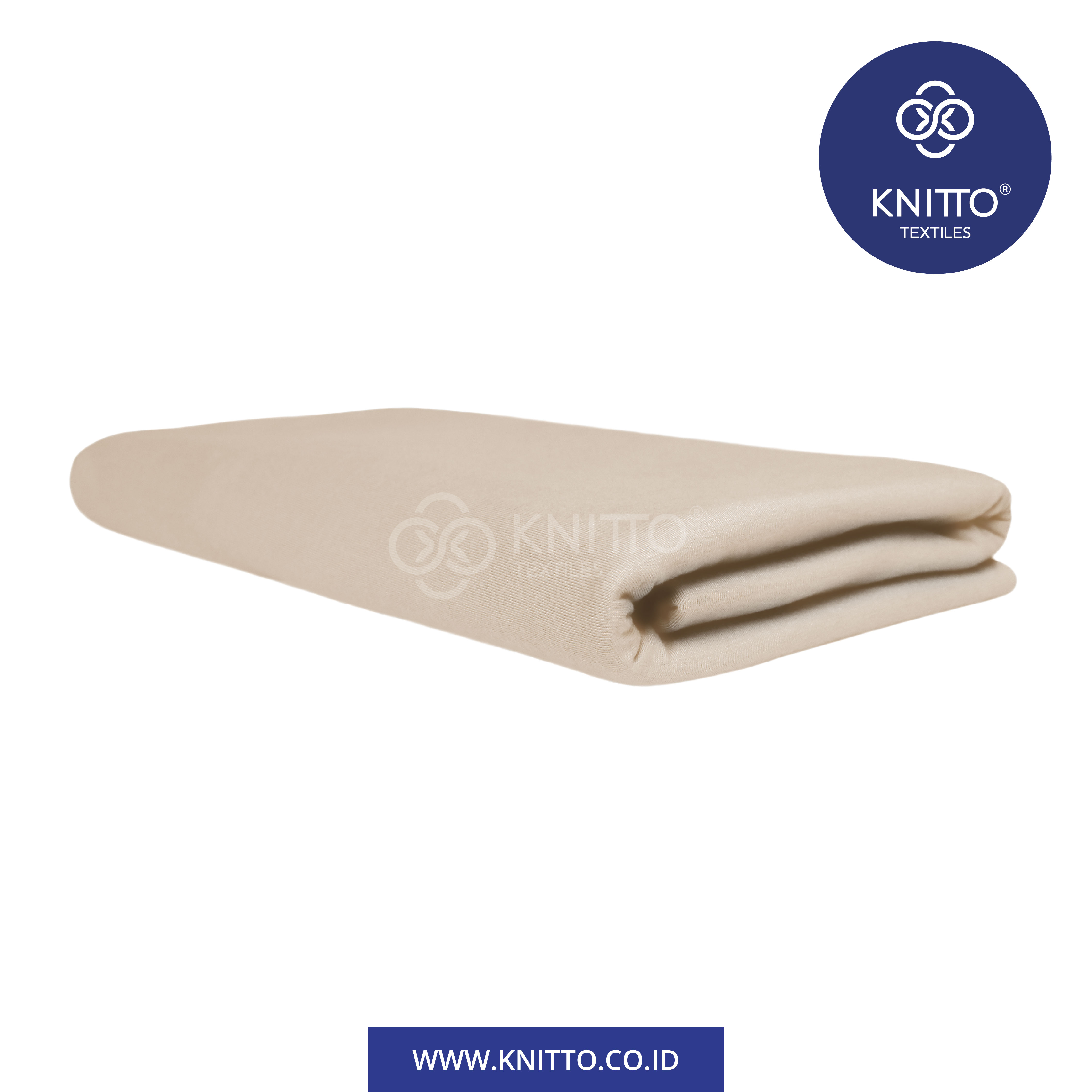 TENCEL™ Modal blended with Cotton 30S Light Latte 2