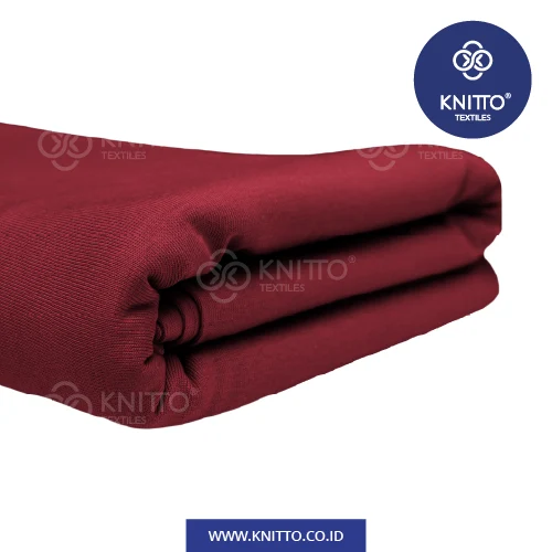 Cotton Combed Enzywash 20s  Maroon 1