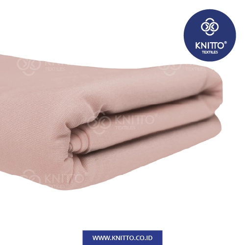 COTTON COMBED ENZYWASH 24S DUSTY PINK 1