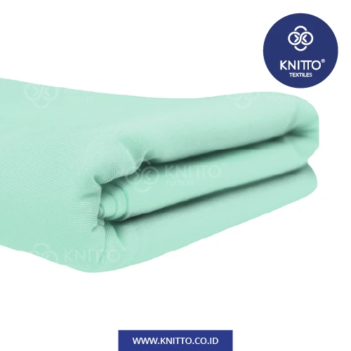 COTTON COMBED ENZYWASH 24S MINT GREEN 1