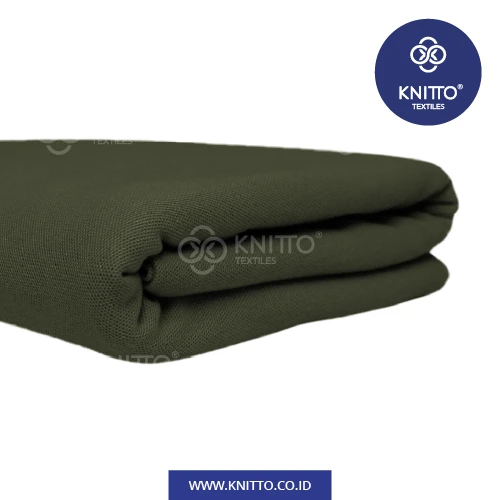 CVC PIQUE HEXAGON 24S ARMY GREEN 1