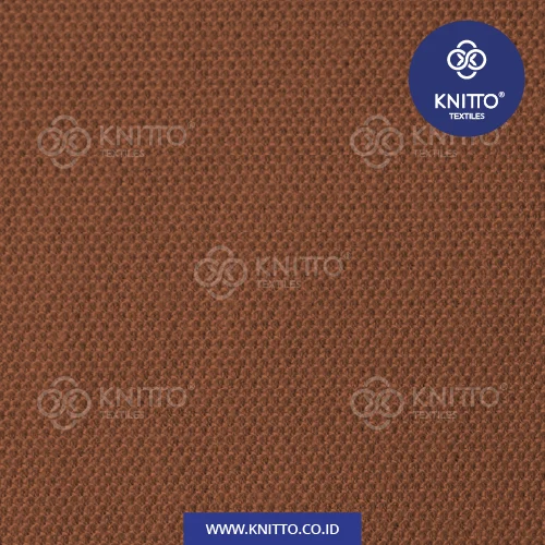 CVC Pique Hexagon 24s Cinnamon 3